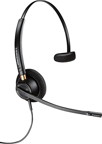 Poly Plantronics HW510 EncorePro Noise Cancelling Over Head Monaural Headset - Image 3