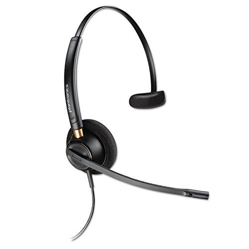 Poly Plantronics HW510 EncorePro Noise Cancelling Over Head Monaural Headset - Image 1