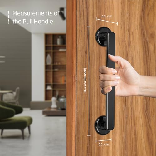 LAPO Pull Handle for Main Door and Office Use | Premium 10 Inch Pull Bar | Antique Finish | Support 30–100mm Door Thickness | Suitable for Wooden Doors | 3 Years Warranty - Image 5