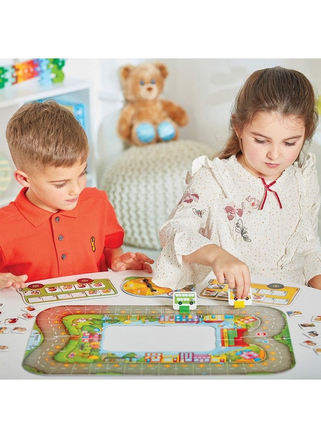 Orchard Toys Moose Games Bus Stop Game. A Fun Introduction to Addition and Subtraction. Pick up and Drop Off Passengers on Your Bus. for Ages 4-8 and for 2-4 Players - Image 3