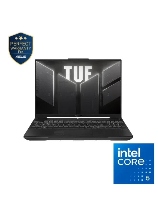 ASUS FX607VU-RL165W ASUS TUF Gaming F16 Laptop with 16 inch FHD / Core™ 5 Processor 210H  / 16 GB RAM / 512 GB SSD / NVIDIA® GeForce RTX™ 4050 Laptop GPU (194 AI TOPs) / English/ Win11/Mecha Gray Engl