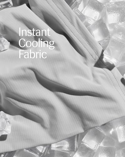 REST® Evercool®+ Top Sheet, Cali King/King Size, Light Gray, 104"X108" (1 Flat Sheet only) - Image 4