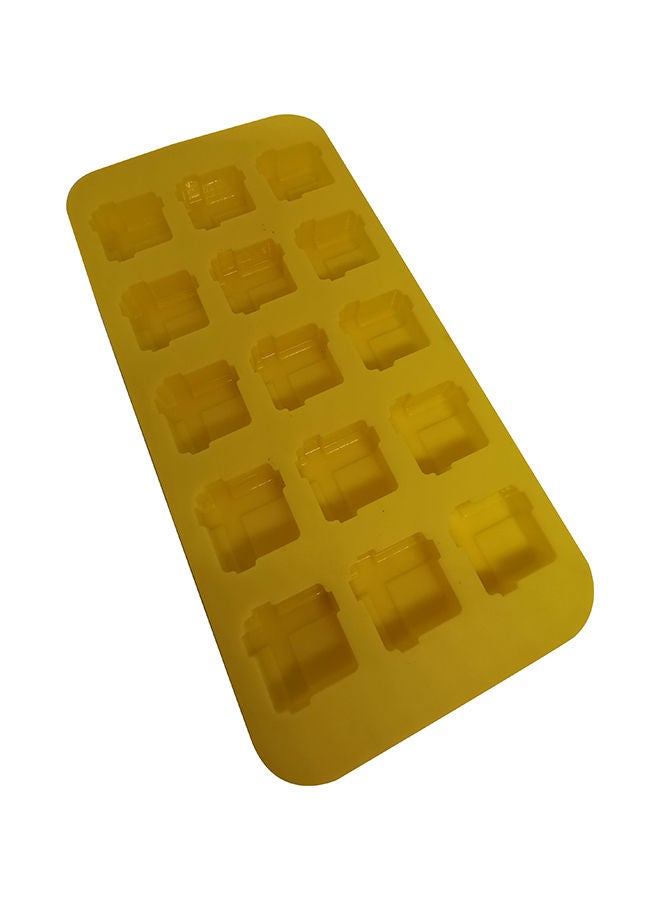 نيبمينينت قالب شوكولاتة بنمط علب هدايا أصفر 21x10.5سنتيمتر - Image 2