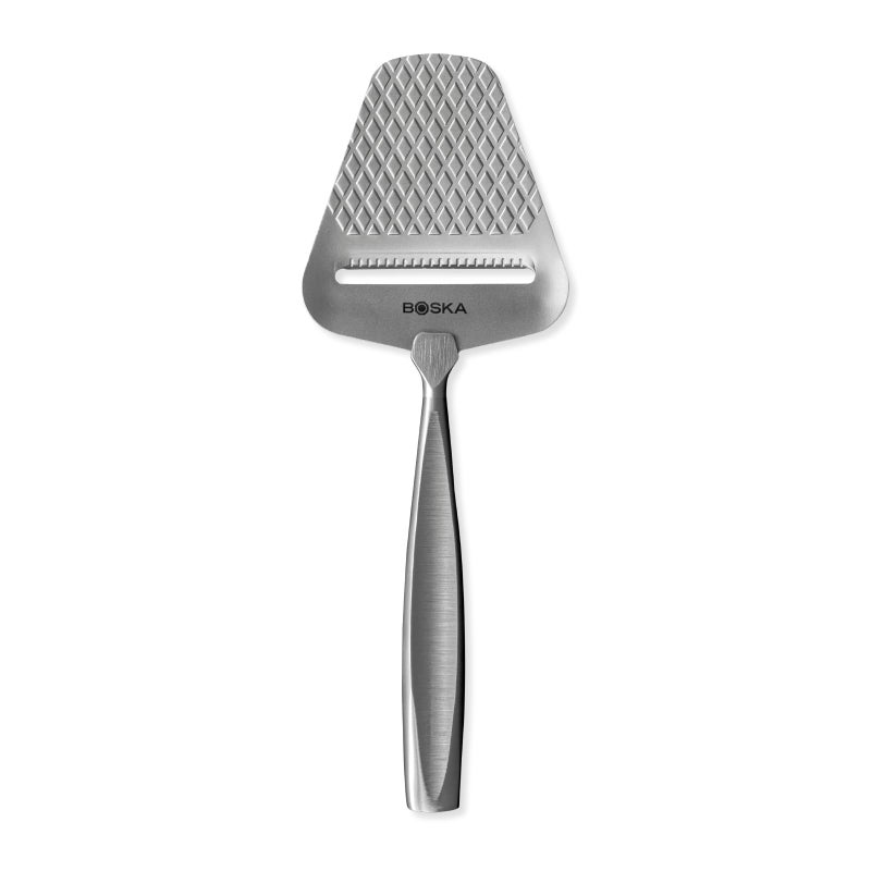 BOSKA Monaco+ Premium Cheese Slicer - Award Winning Cheese Cutter for Block Cheese, Cheddar up to Parmesan - Quilted Pattern reduces Resistance - Non-stick & Ergonomic Handheld - Image 1