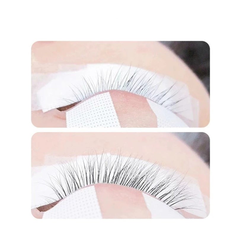 Eyelash Extension Tape: Breathable Fabric-based, Non-allergenic, Soft Removal - Precise Lower Lash Isolation, Glue Protection for Sensitive Skin, Lash Technicians, Makeup Artists - Image 2