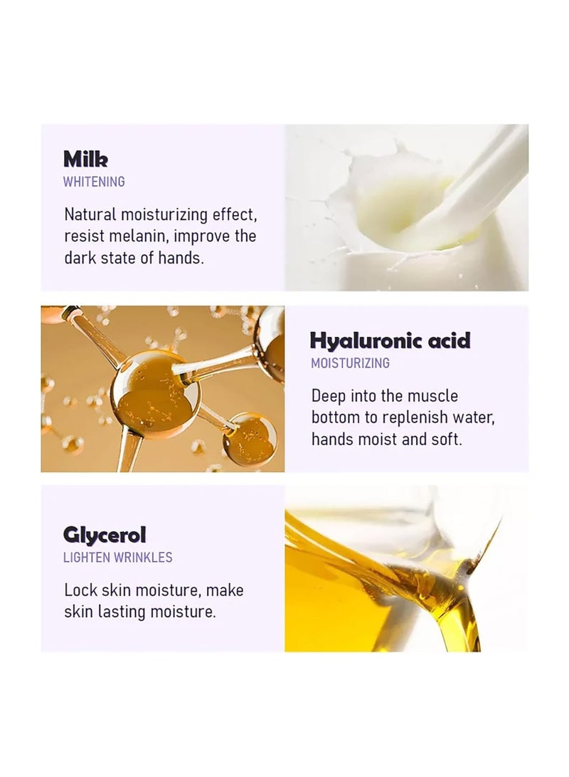 brunson Paraffin Wax Gloves for Hand Manicure Nourishing Gloves Paraffin Wax For Moisturizing Hydrating Hands Scented Disposable Microwaveable Thermal Therapy Soft Smooth Deeply Hydrates Wax Therapy - Image 3