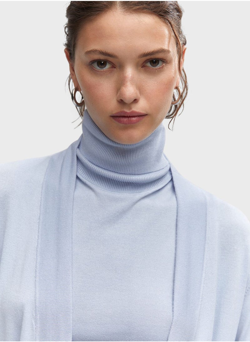MANGO - Knitted Cardigan - Image 1