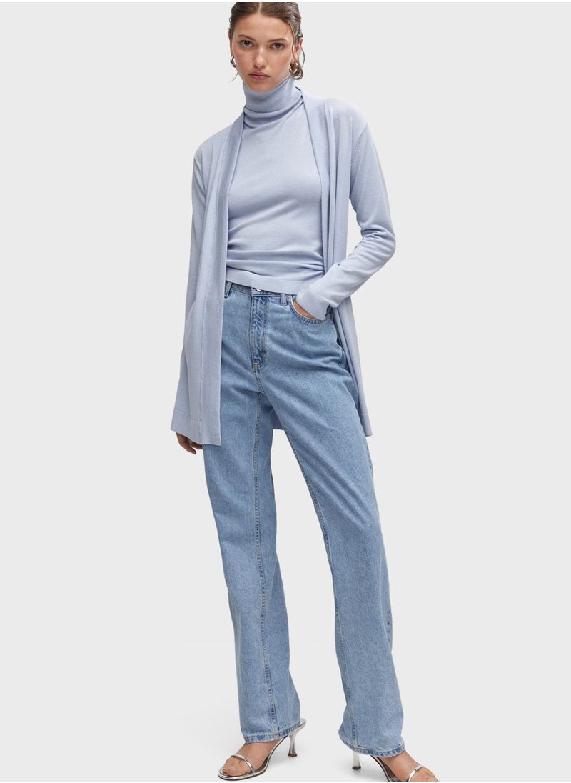 MANGO - Knitted Cardigan - Image 1