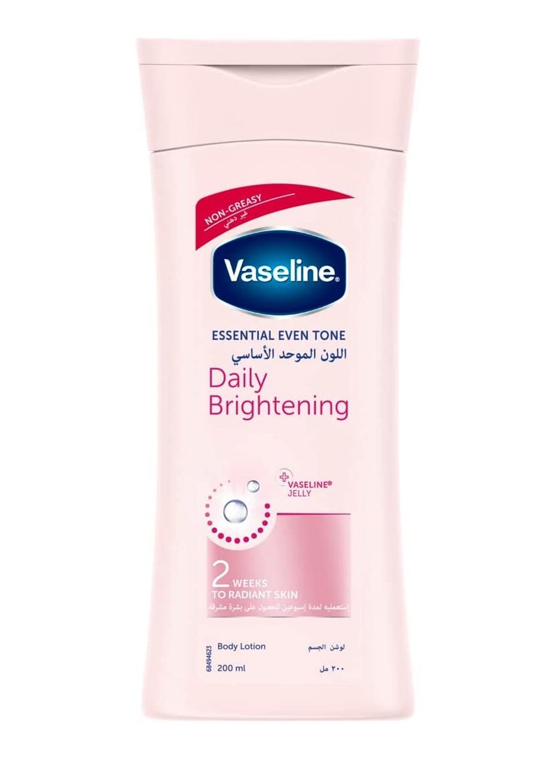 Vaseline Even Tone Lotion 200ml - Image 1
