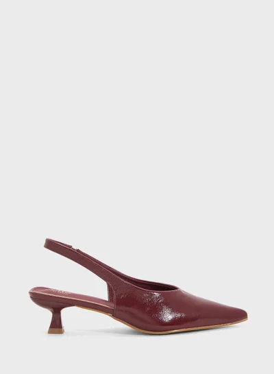 ELLA Sling Back Heeled Pump