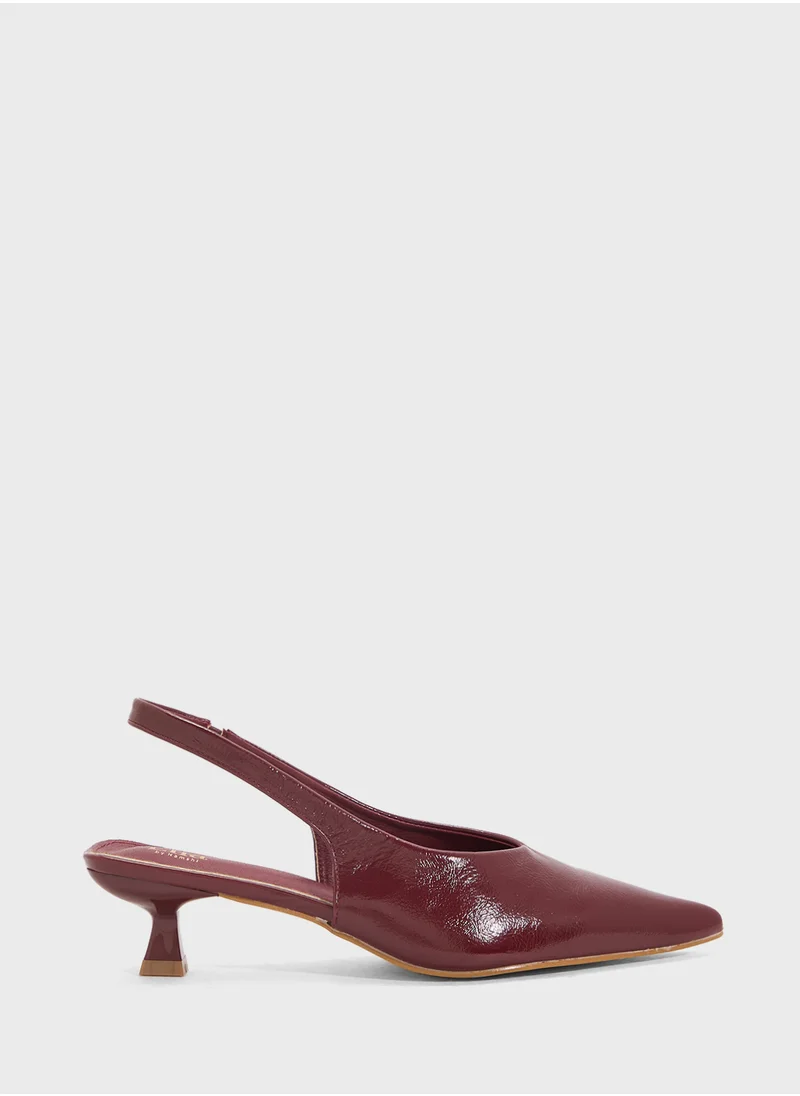 ELLA Sling Back Heeled Pump