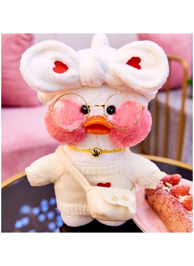Cutie Cute Plush Soft Duck Doll Korean Netred Supports Hyaluronic Acid Small Duck Doll Children's Toy For Birthday Gift 30cm  - Image 1