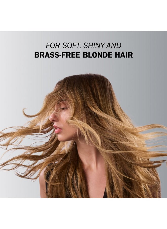 تروس يعمل رذاذ علاج Truss Deluxe Prime Champagne Blond Toner - Violet Purple على تحييد درجات اللون الأصفر النحاسي الدافئة على الشعر الأشقر والمميز والفضي والمبيض للحصول على تأثير البلاتين المثالي.  - Image 3