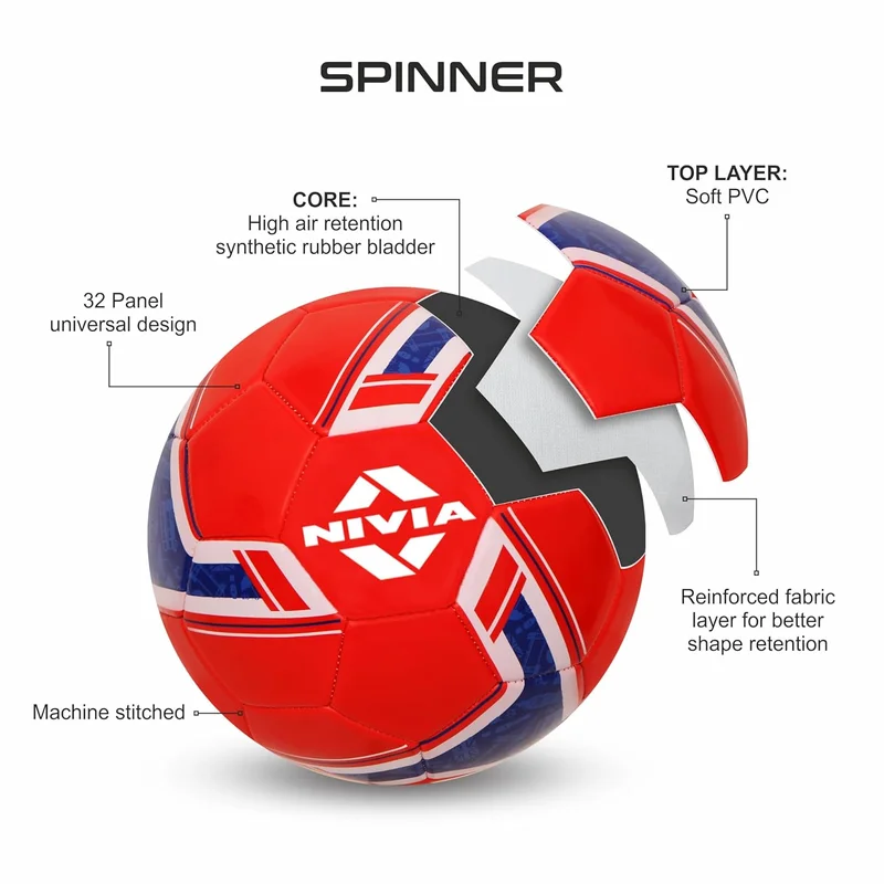 Nivia Nivia SPINNER Football - Size 5