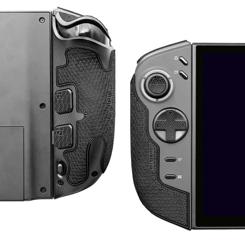 Luck&Link Controller Grip For Legion Go 2, Textured Skin kit,Anti-Skid Sweat-Absorbent Controllers Handle Grips, Buttons,Triggers,D-pad (Ultra - Obsidian Black) - Image 3