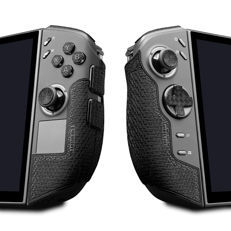 Luck&Link Controller Grip For Legion Go 2, Textured Skin kit,Anti-Skid Sweat-Absorbent Controllers Handle Grips, Buttons,Triggers,D-pad (Ultra - Obsidian Black) - Image 2
