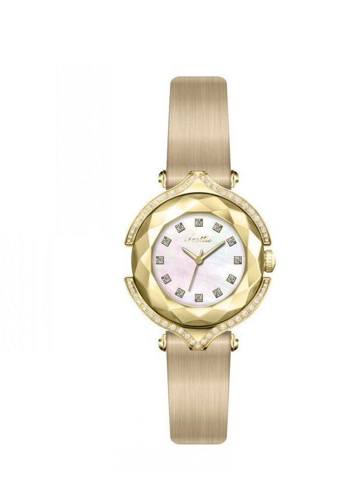 Scotties Women's Watch Belt Temperament Women's Watch Diamond Inlaid Small Fragrant Style Explosive  - Image 3