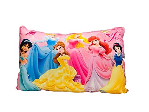 NISHOMES Velvet Cartoon Print Baby Pillow 18x28 Inch Multicolor Barbee1 