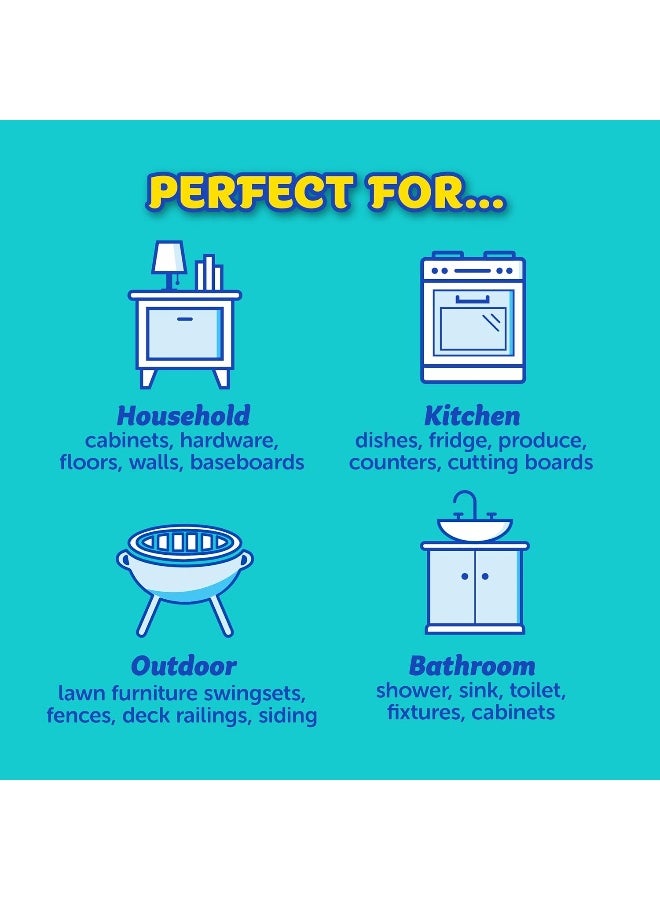 Scrub Daddy Mommy + Cif All Purpose Cleaning Cream, Original - Multi Surface Household Cleaning Cream + Scratch-Free Multipurpose Dish Sponge - Image 3