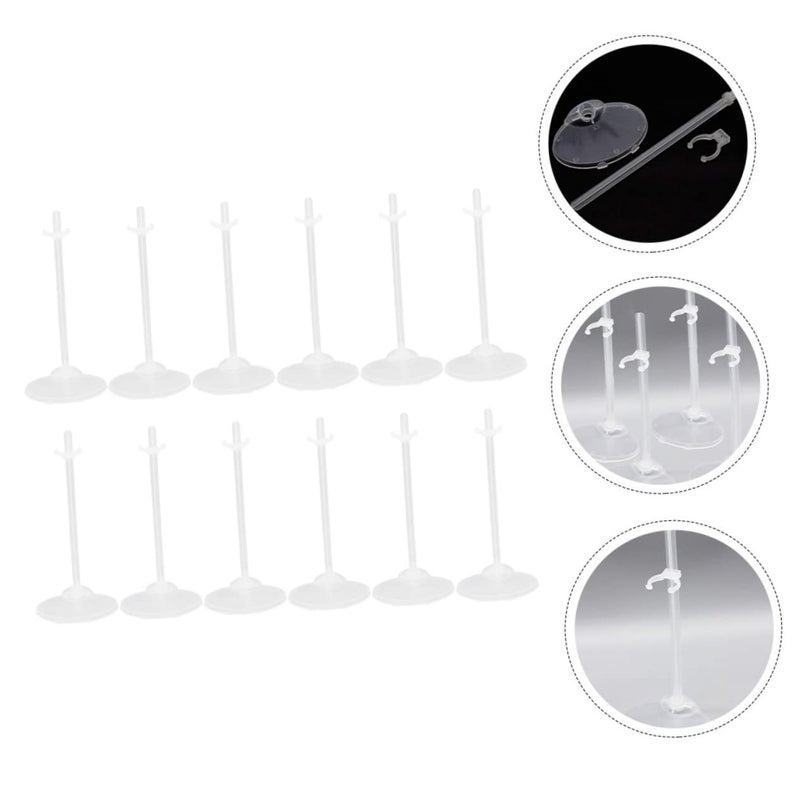 24Pcs Transparent Doll Stands Display Holders For Figures Sturdy Support - Image 5