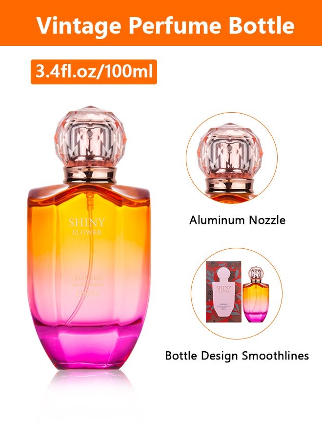 LONKOOM Shiny Flower EDT For Women 100ML - Image 4