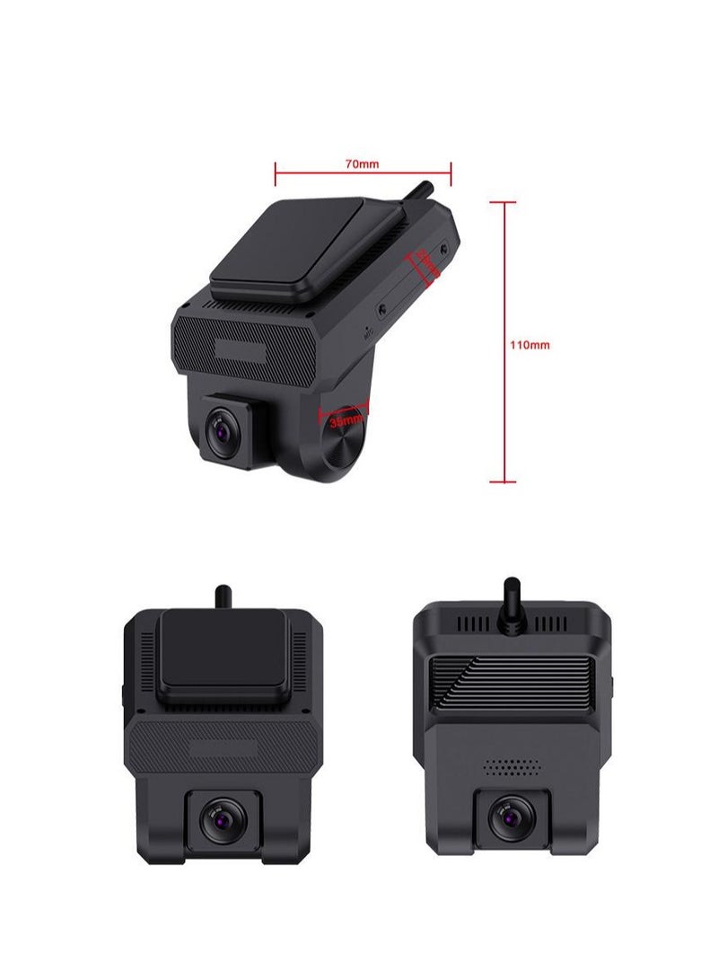 MNT 4G Dash Cam with GPS Tracking and 3 Front, Rear and Interior Cameras to Record and Document Every Moment While Driving - Image 3