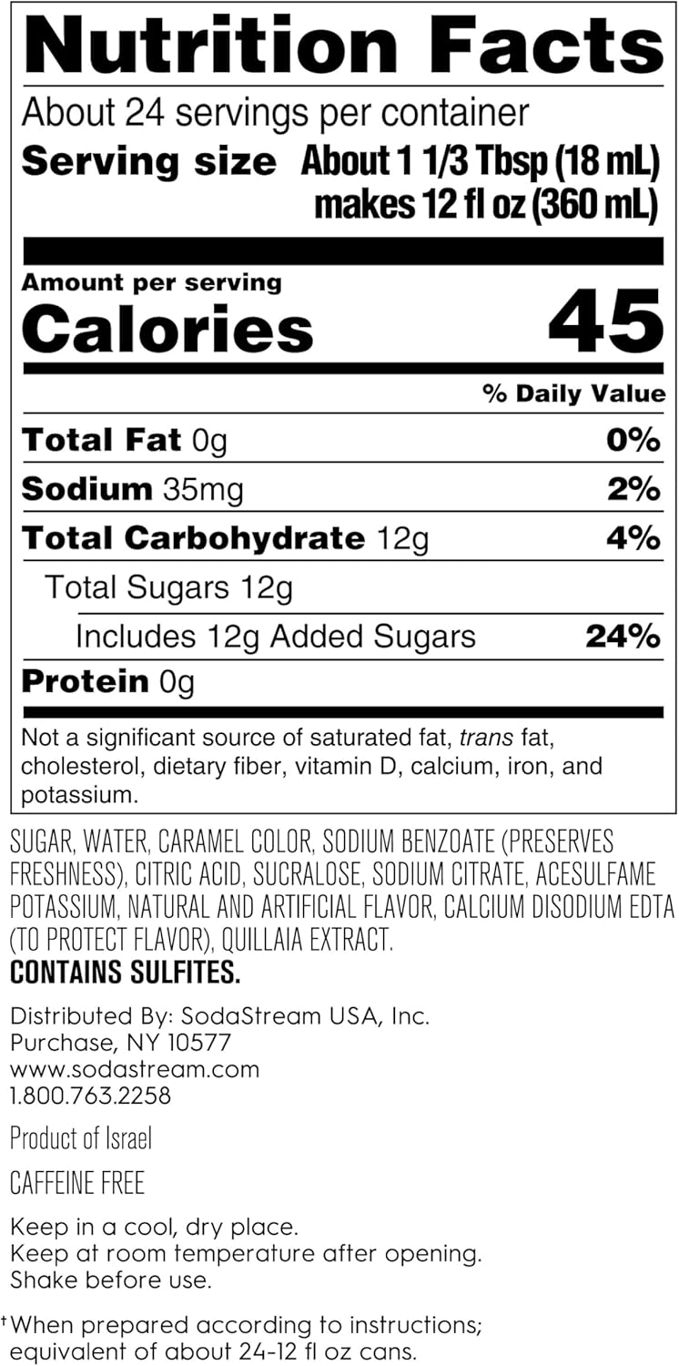 SodaStream Mug Root Beer Drink Mix - 440ml, Pack of 4 - Image 2