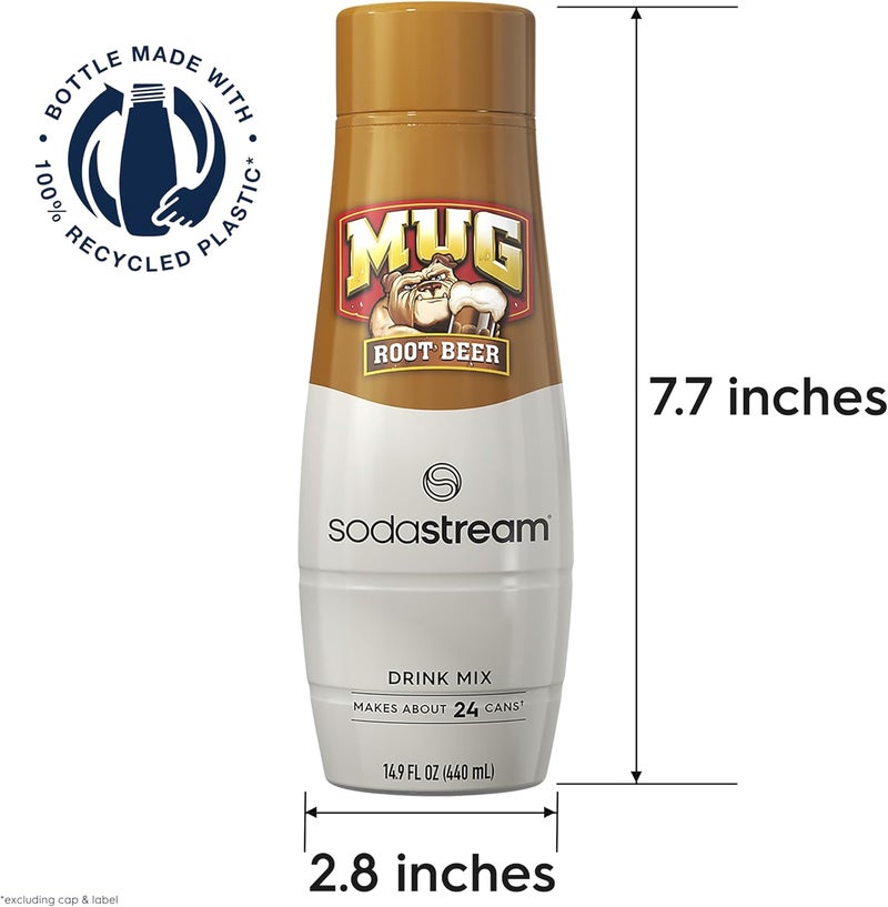 SodaStream Mug Root Beer Drink Mix - 440ml, Pack of 4 - Image 4