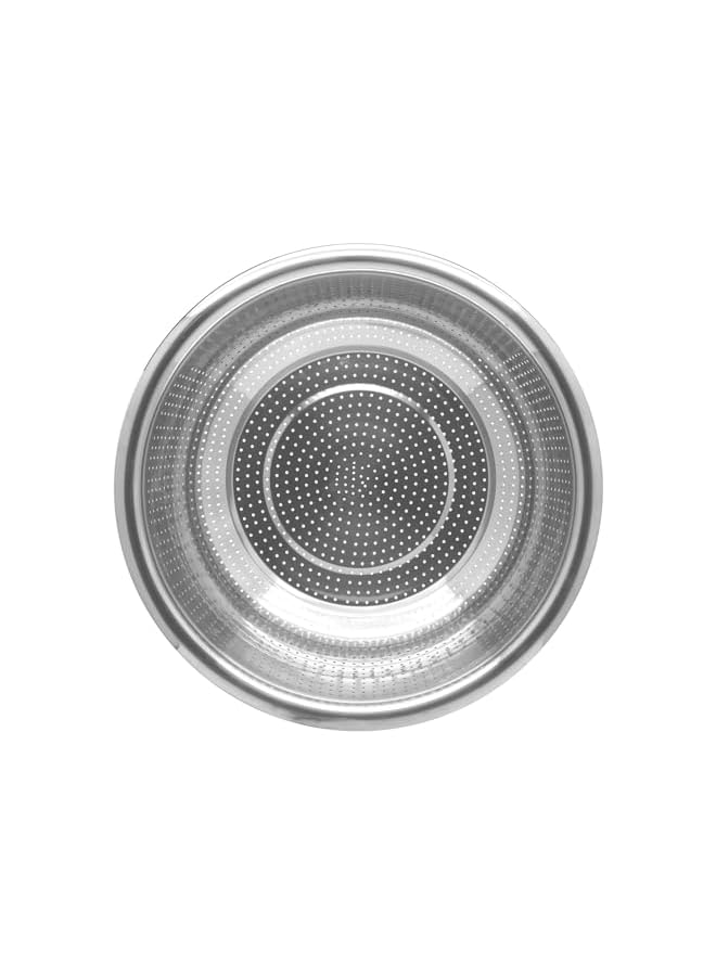 S-TOP STAINLESS STEEL DELUXE COLANDER, 50 CM , SILVER, MBC050, Food Strainer , Rice Strainer , Fruit & Vegetables Strainer - Image 3