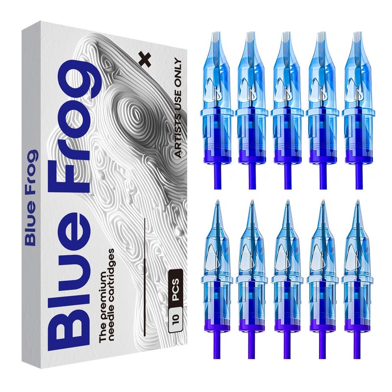 DM Blue Frog Tattoo Pen Integrated Needle Current Device Needle Full Disposable Needle Disposable Tattoo Needle Full Set Tattoo Tools Cross-border - Image 5