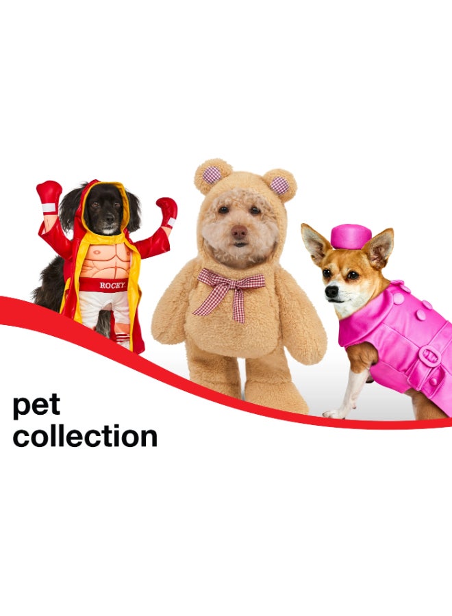 Rubies Walking Teddy Bear Pet Costume - Size Medium - Image 2