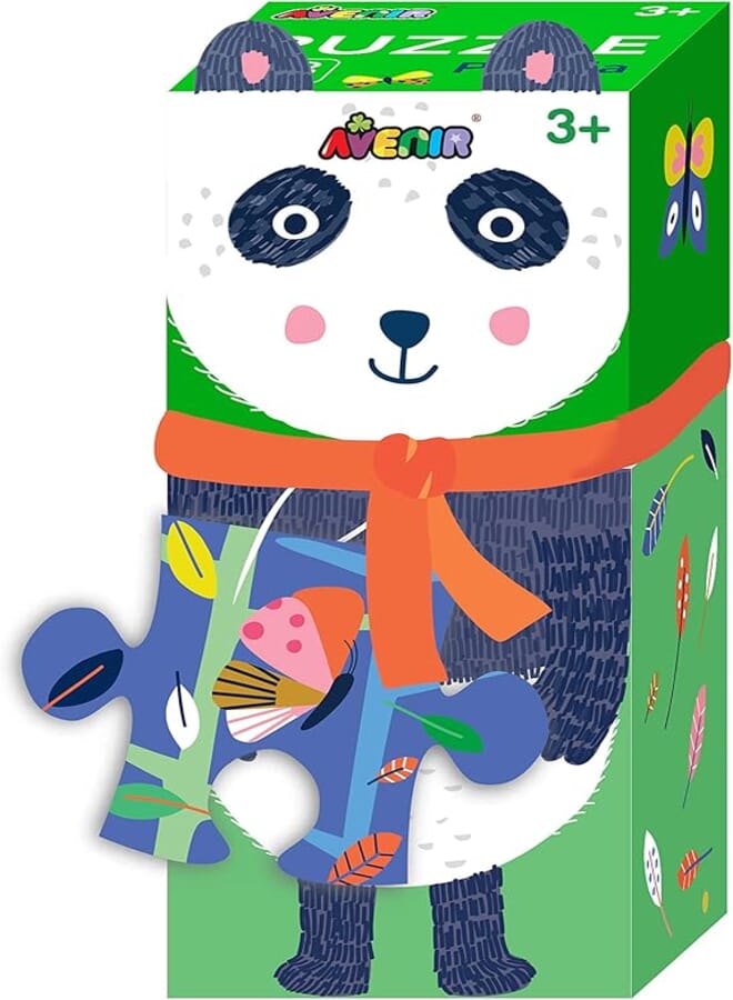 Avenir Puzzle Assorted Carton Display 6Pcs Total-Panda