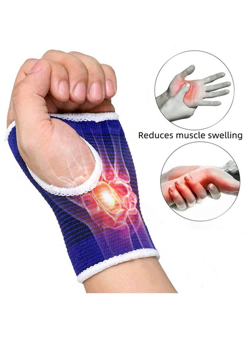 Sweet seven Relieve Hand Pain with Wrist & Palm Support Brace - Comfortable Hand Support Gloves for Men and Women, Tendonitis and Arthritis Pain Relief  - Image 3