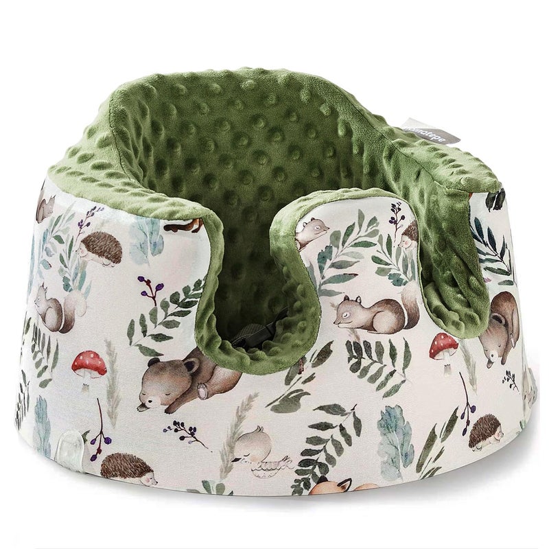 mamatepe Seat Cover Compatible with Bumbo and Nuby Seat, Booster Seats Accessories, Soft Breathable Cover for Baby Girl Boy, Cover Only - Image 1