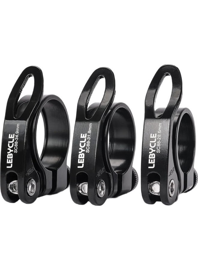 LeBycle Bicycle Seat Clamp, Mountain And Road Bike Seat Clamp, Quick-Release Seat Clamp, Handlebar Clamp, Cycling Accessories - Image 1