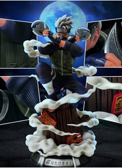 Naruto Naruto Darts Kakashi Action Figure Decorative Resin Sculpture Home Decor Statue, Art Figurine Home Ornament Decoration for Office, Living Room, Bedroom, Book Shelf, TV Cabinet, Desktop  - Image 2