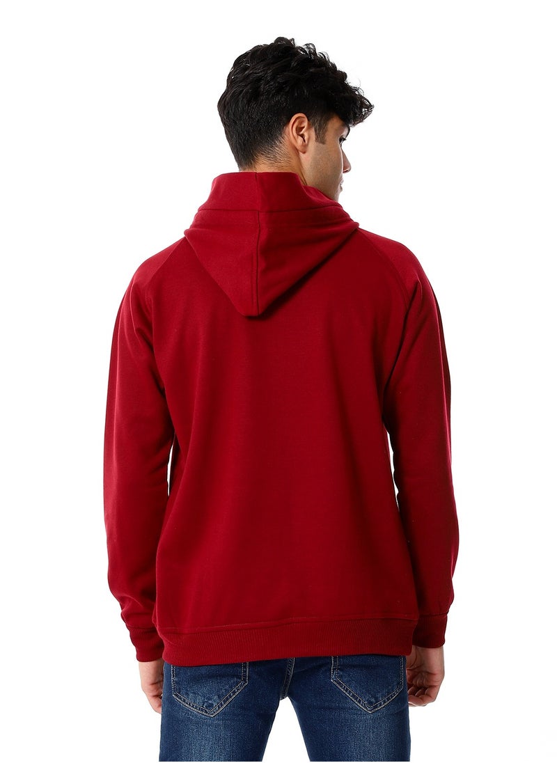 Caesar Mens Closed Hoodie  - Image 4