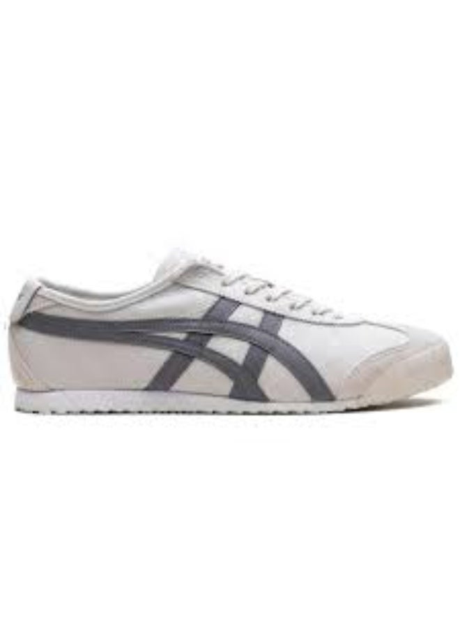 Onitsuka Tiger أونيتيكا تايجر مكسيكو 66 بيج رمادي خطوط مسطحة - Image 2