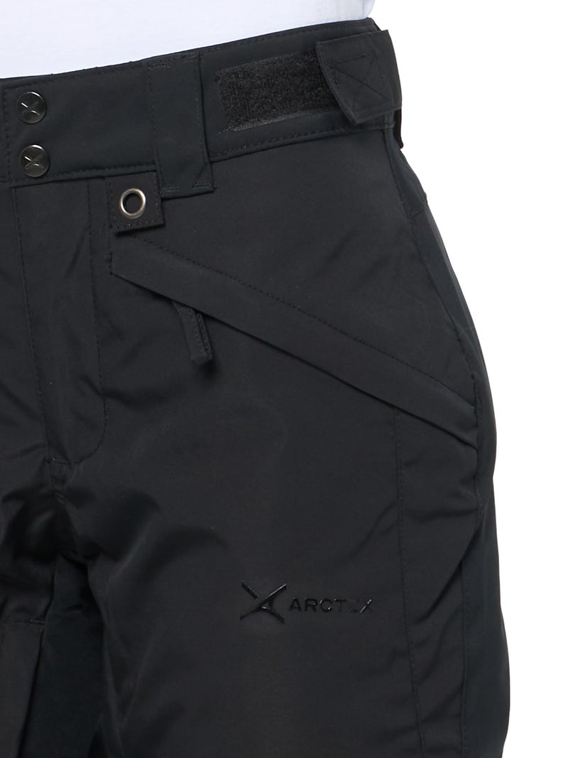 Arctix Women's Premium Insulated Snow Pants, Black, Large - Image 3