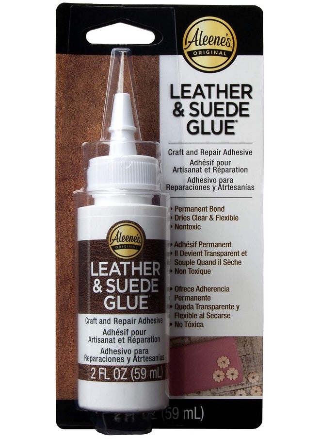 Aleene's Leather & Suede Craft Glue White  - Image 1