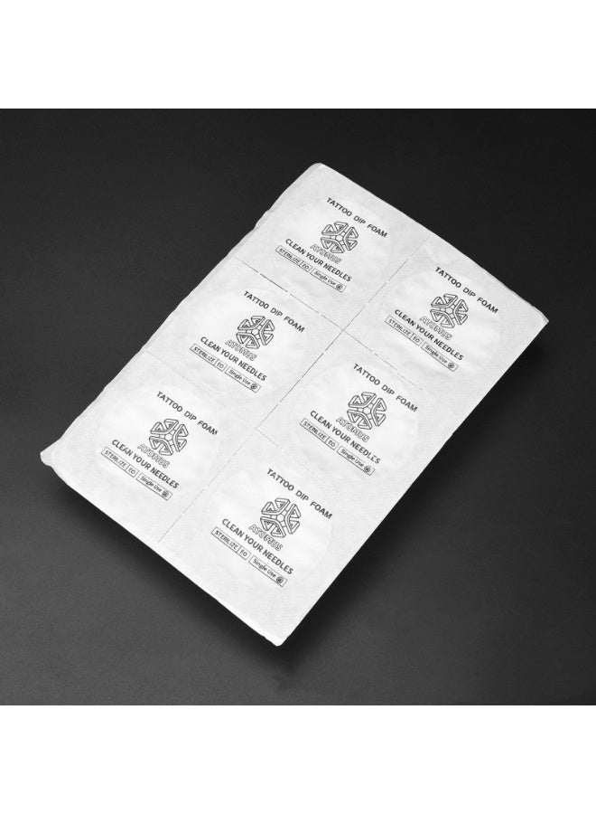 ATOMUS Tattoo needle nozzle dipping cup disposable sponge moisture absorbing color changing cup cleaning tool tattoo equipment - Image 5