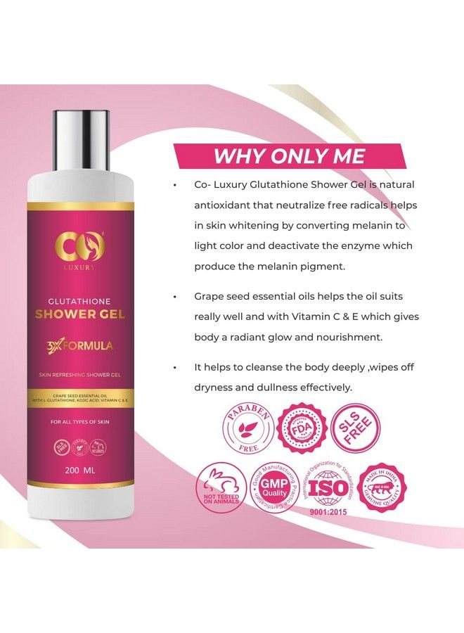 CO Glutathione Hydrating Body Lotion 200Ml For All Types Of Skin 200 Ml - Image 4