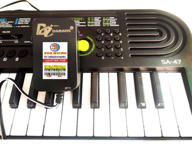 Foxmicro محول 9.5 فولت AC/DC لبيانو كيبورد لاد 6 لـ SA-46 SA-47 SA-76 SA-77 SA-78 - Image 1