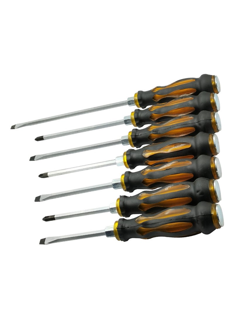 FC 7 Pcs Precision Screwdriver Set Multiple Sizes, Flathead And Philips - Image 4