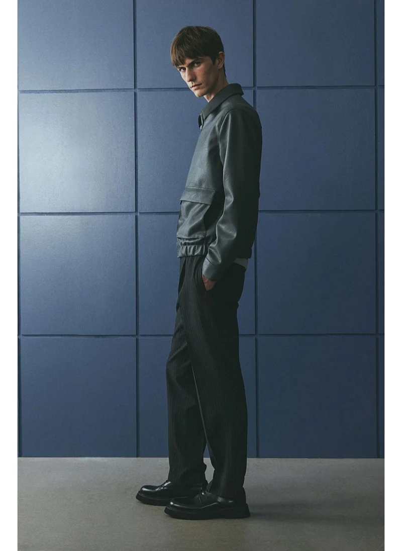 H&M Regular Fit Crease-leg trousers