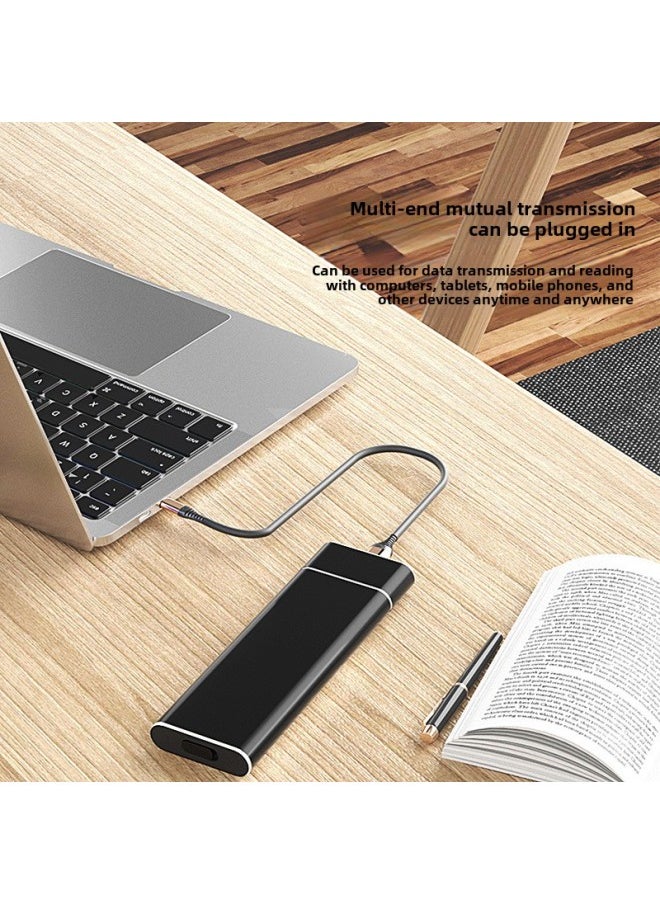 ماركة غير محددة صندوق القرص الصلب M.2 ذو الحالة الصلبة NVME NGFFtype-c 3.1 صندوق القرص الصلب المحمول المحمول M2 صندوق القرص الصلب ذو البروتوكول المزدوج - اللون: صندوق القرص الصلب M.2-بروتوكول ngff  - Image 3