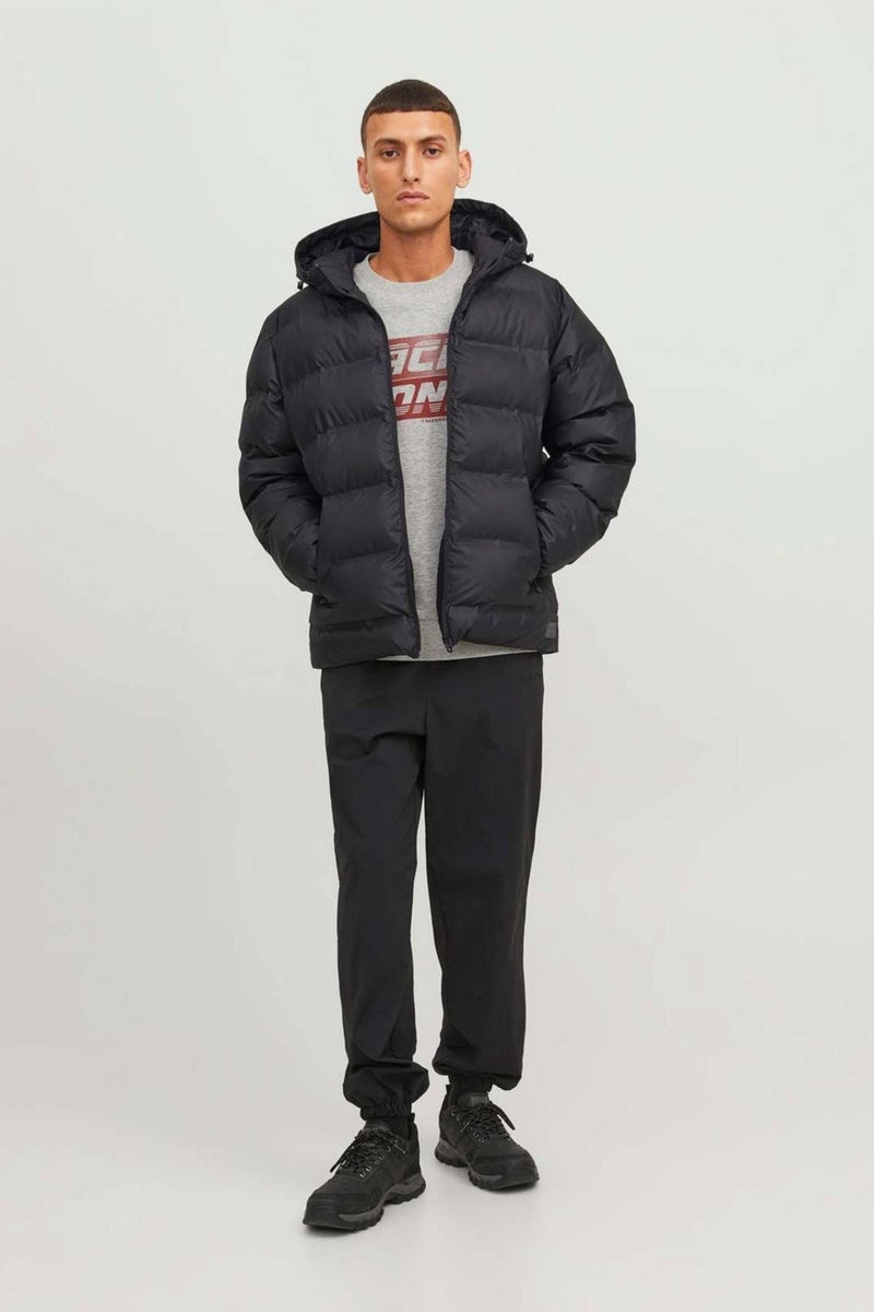 Jack Jones Men's Elements Pu Puffer Coat - Image 1