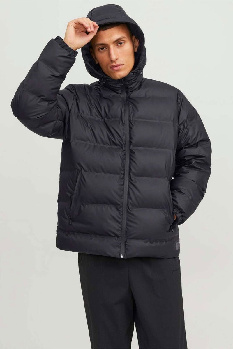 Jack Jones Men's Elements Pu Puffer Coat - Image 3
