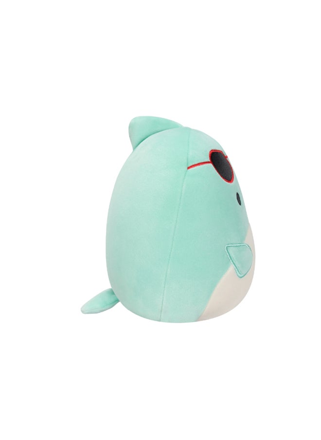 Squishmallows 7.5 inch Little Plush Perry Teal Dolphin Officially Licensed Kellytoy Plush Toy Colorful Soft Gift for Kids Girls & Boys Washable Squishy Stuff Toy Multicolor All Age  - Image 3