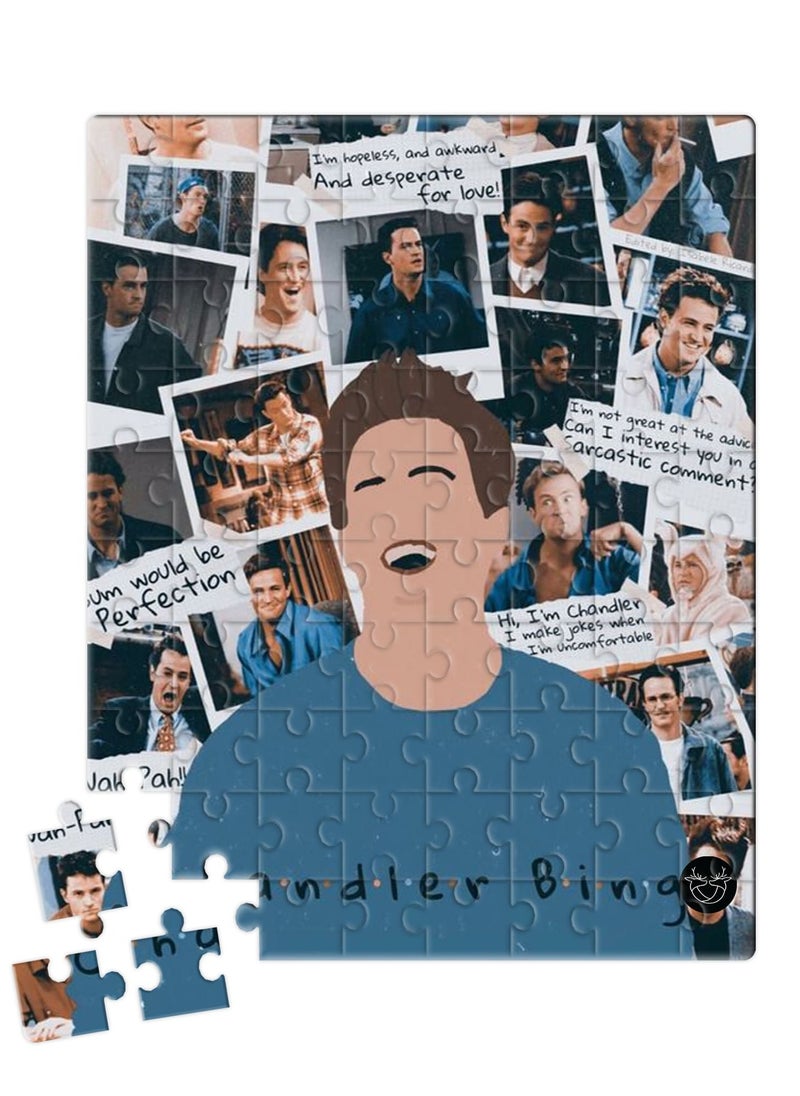 Reeman Design A puzzle printed with the design of the Friends series character 